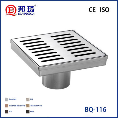 좋은 가격 BQ-116 미국 스테인리스 스틸 바닥 배수구 온라인으로