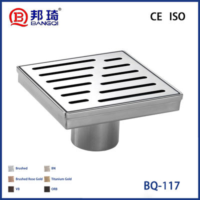 좋은 가격 BQ-117 미국 스테인리스 스틸 바닥 배수구 온라인으로